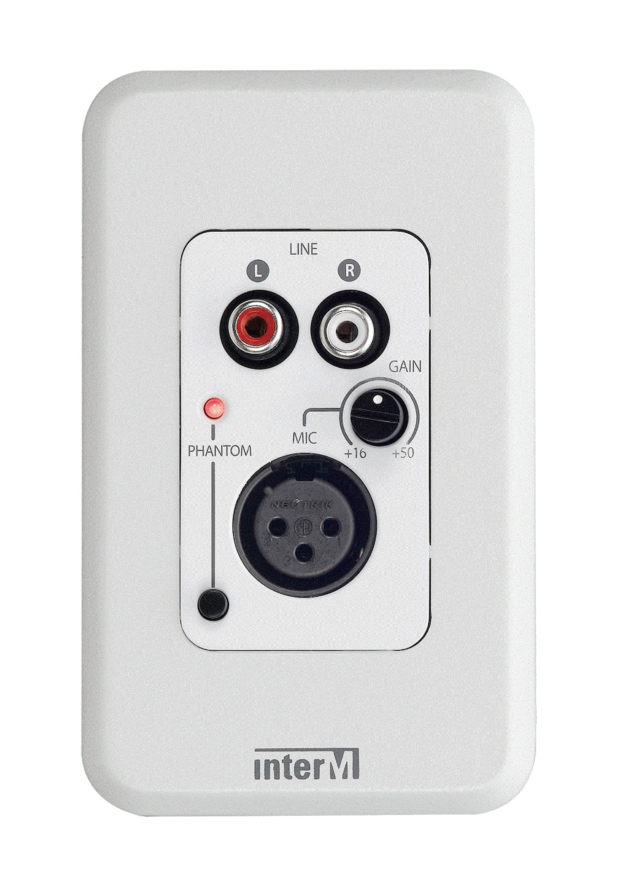 NLM-8000A Wall Mount Remote Control with Local Microphone