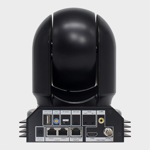 dual output ptz camera back view