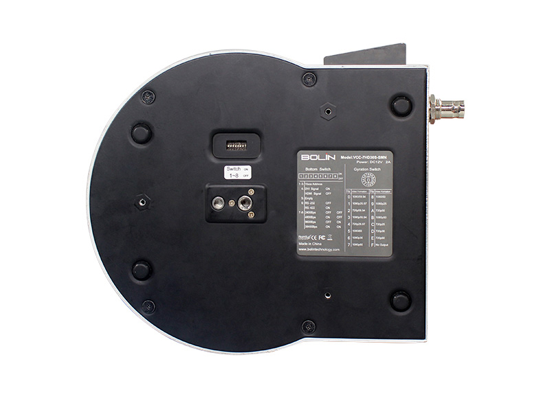 dual output ptz camera bottom view