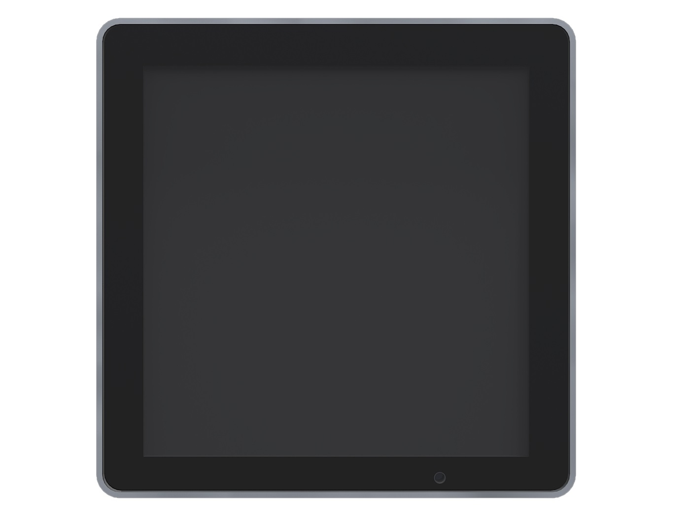 Aurora Multimedia RXT-4WM-B 4 inch 1x1 Aspect Ratio In-Wall ReAX Touch Panel Control System with Serial/Relay/I/O/IR and Ethernet Control Ports (Black) - Image 2