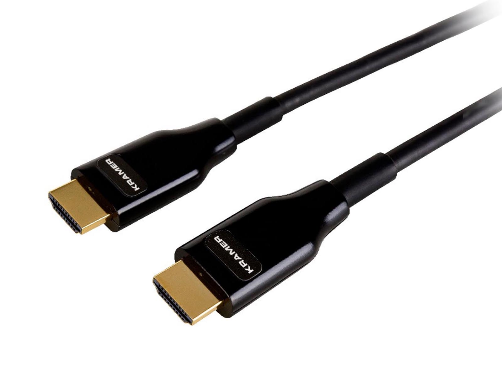 Kramer CRS-PlugNView-H-230 Active Optical Armored 4K HDMI Cable - 230ft (70m) - Image 2
