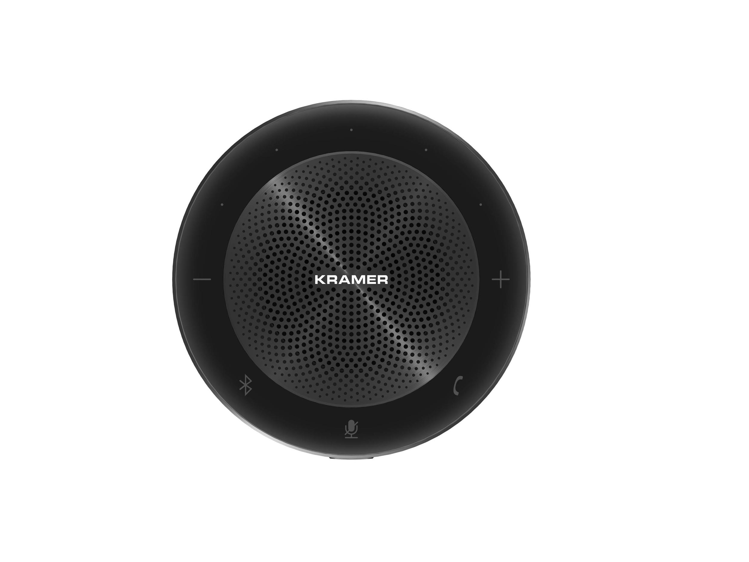 Kramer K-SPEAK Omni-directional Speaker Phone/6 Microphone Array/Bluetooth/USB/Aux Connectivity and Wireless Charging - Image 2