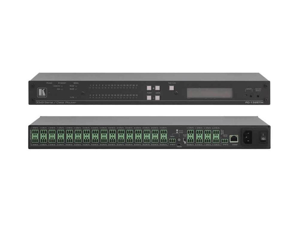 Kramer FC-132ETH 32 port Serial Control Gateway and Advanced Serial Communication Matrix