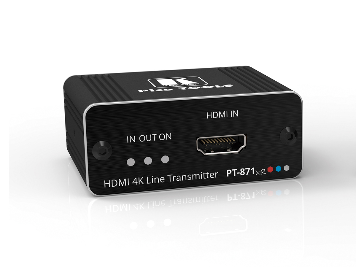 Kramer PT-871XR 4K60 HDR HDMI Compact PoC Extender (Transmitter Only) over Long-Reach DGKat 2.0
