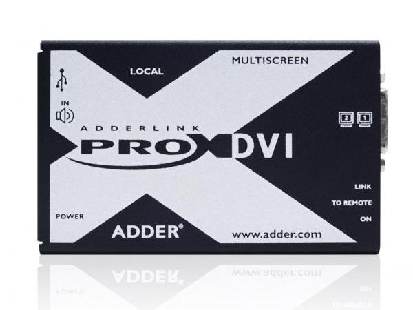 Adder X-DVIPRO-MS2-US Dual Head DVI/Audio and 4-port USB CATx Extender