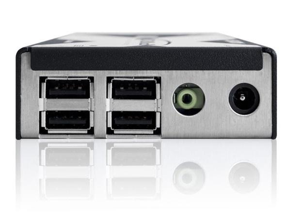 Adder X-DVIPRO-US DVI and 4-port USB Extender over two CATx cables - Image 3
