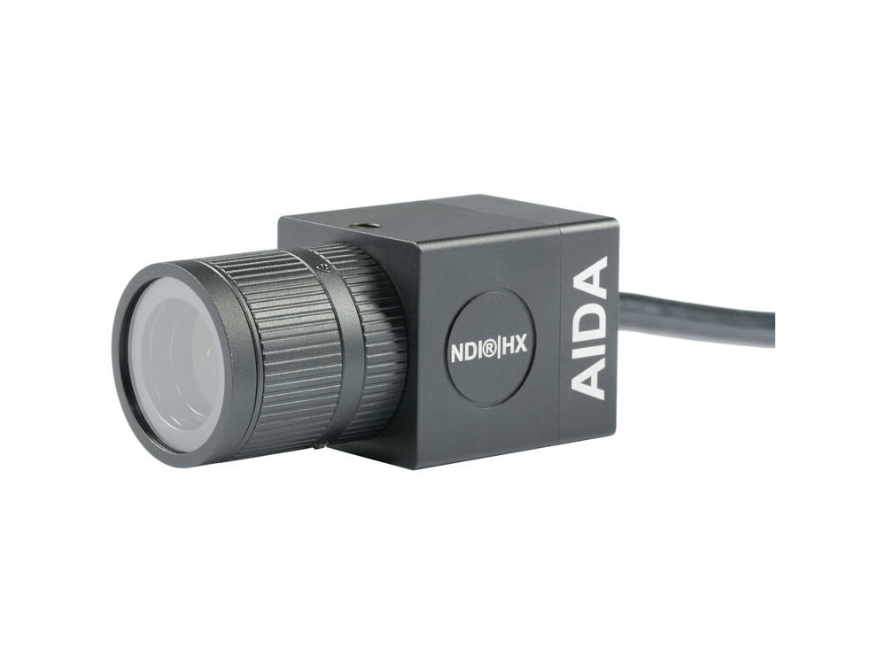 Aida HD-NDI-VF Full HD NDI HX/IP Streaming Weatherproof POV Camera with 2.8-12mm Varifocal Lens - Image 2