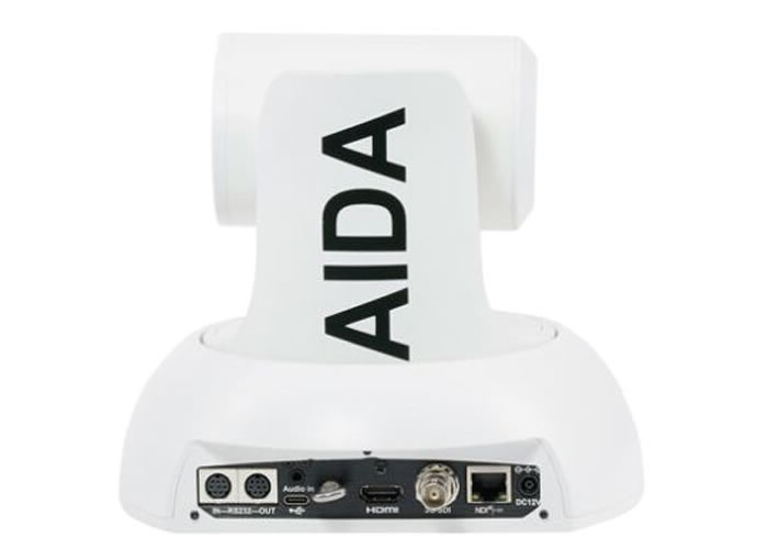 Aida PTZ-NDI3-X20W Full HD NDI HX3 PTZ Camera with 20x Optical Zoom / White - Image 2