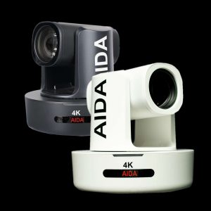Aida PTZ4K-NDI-X30B NDI|HX 4K NDI/IP/SRT/HDMI PoE PTZ Camera 30X Zoom Black