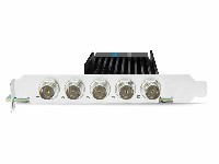 AJA CRV44-12G-R0-21 12G-SDI PCIe 3.0 4 Channel I/O Card - Tall Bracket - BNC with Fan - No Cables - Image 2