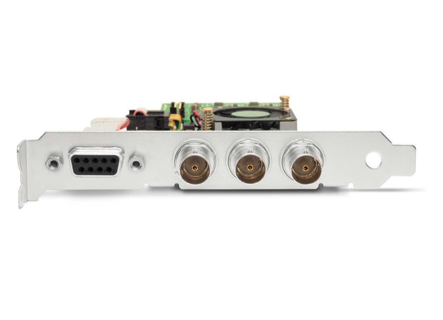 AJA KONA 1-S-R0 Single-Channel 3G/1.5G-SDI 2K/HD 60p Low Profile/Short RS422 PCIe 2.0 I/O Card - Image 2