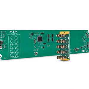 AJA OG-3GDA-2X4 openGear 2x4 or 1x8 3G-SDI Reclocking Distribution Amplifier with DashBoard Support