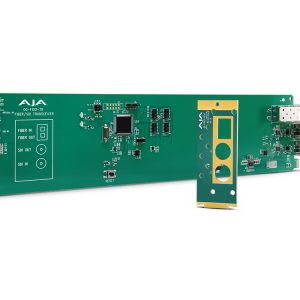AJA OG-FIDO-TR 1-Channel 3G-SDI / Singlemode LC Fiber Transceiver / DashBoard Support