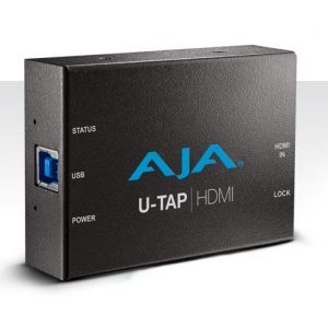 AJA U-TAP-HDMI-b Simple USB 3.0 Powered HDMI Capture