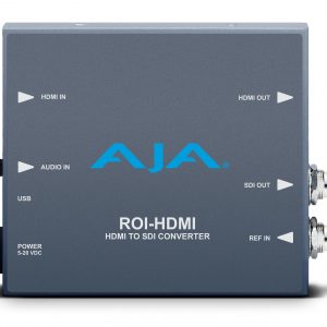 AJA ROI-HDMI-R0 HDMI to 3G-SDI Scan Converter / Region of Interest Scaling / HDMI Loop Through