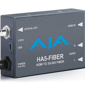 AJA HA5-Fiber-b HDMI to 3G-SDI over Fiber Video and Audio Converter