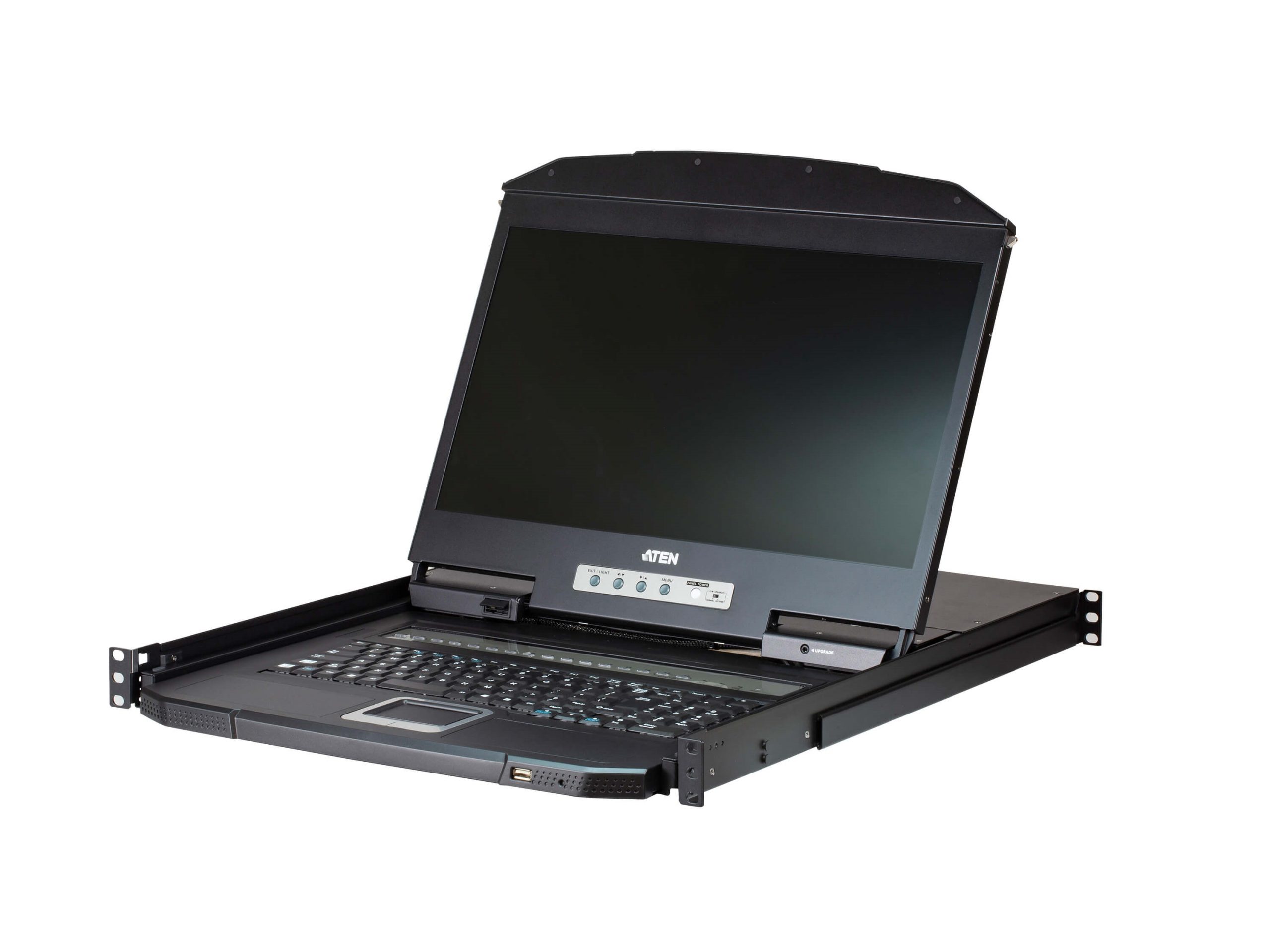 Aten CL3108NX 8-Port PS/2-USB VGA Single Rail WideScreen LCD KVM Switch