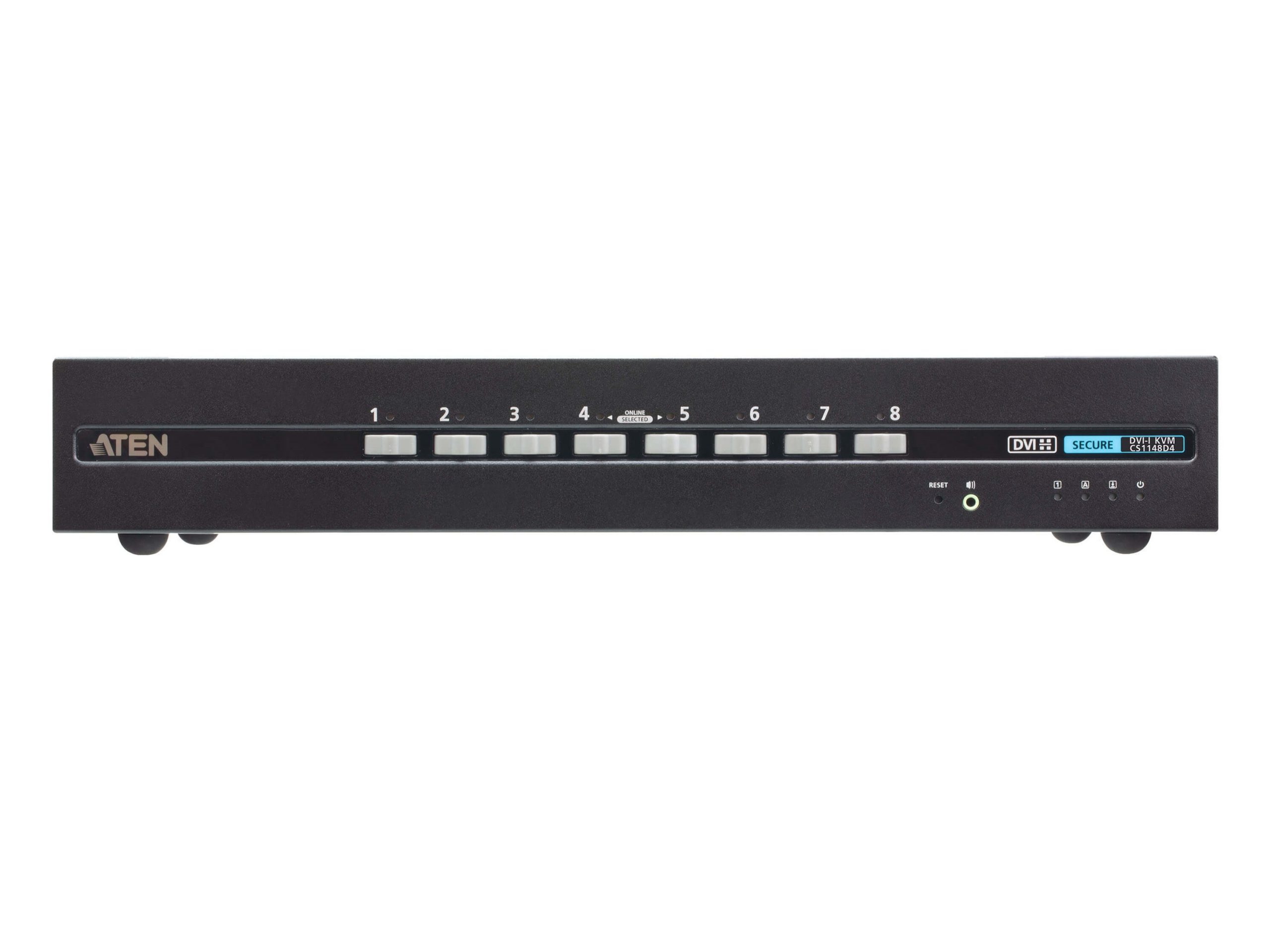 Aten CS1148D4 8-Port USB DVI Dual Display Secure KVM Switch (PSD PP v4.0 Compliant)