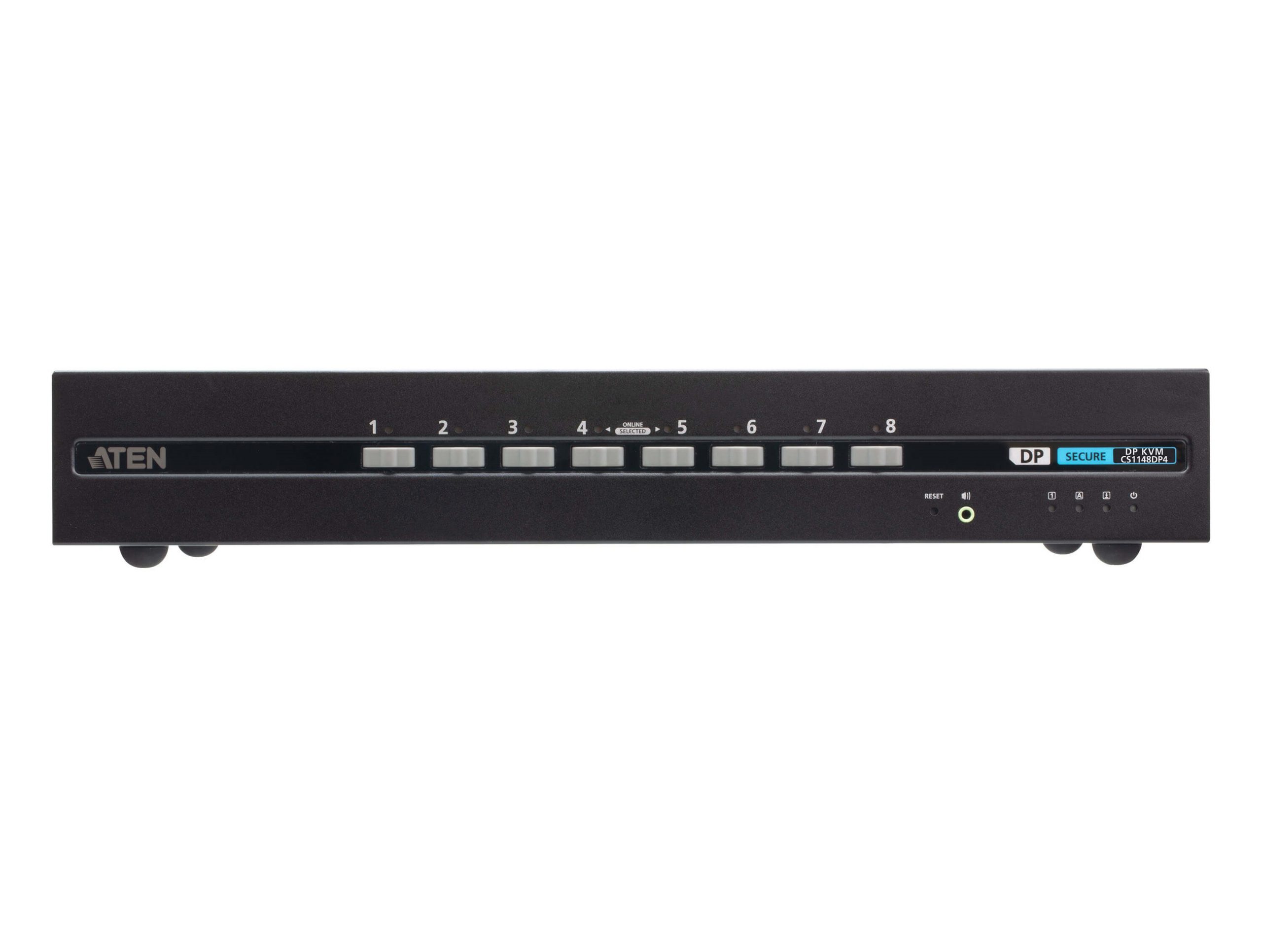 Aten CS1148DP4 8-Port USB DisplayPort Dual Display Secure KVM Switch (PSD PP v4.0 Compliant)