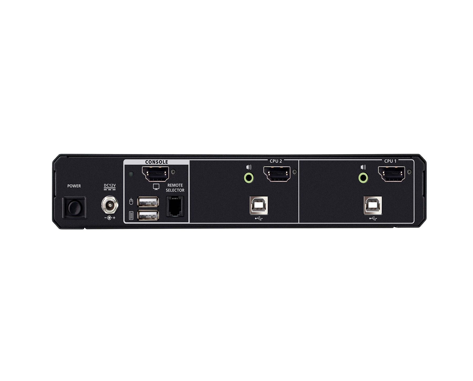 Aten CS1182DPH4 2-Port USB 5K DisplayPort/HDMI Universal Secure KVM Switch - Image 3