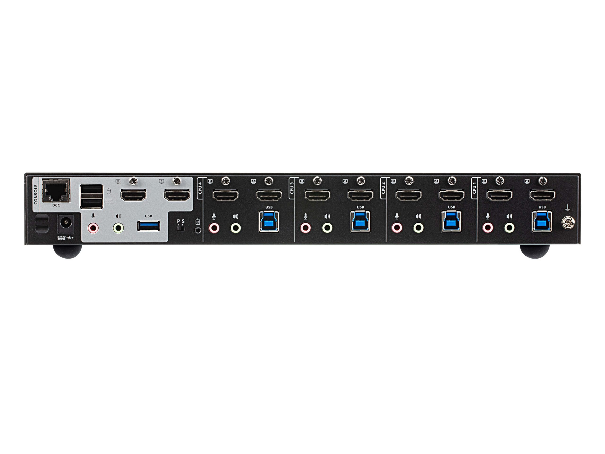 Aten CS1844 4-Port USB 3.0 4K HDMI Dual Display KVMP Switch - Image 3