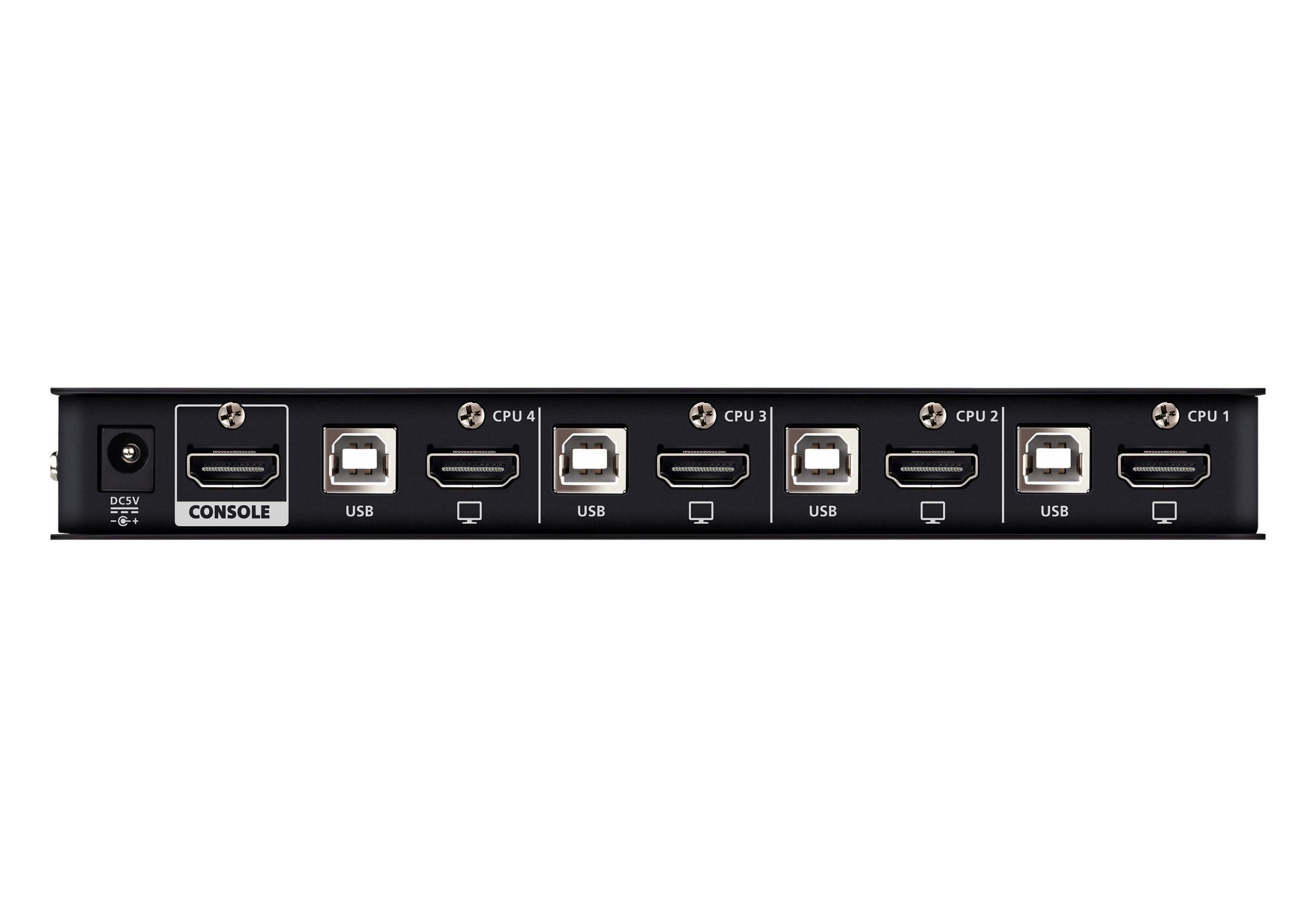 Aten CS784H 4-Port USB 4K HDMI KVMP™ Switch - Image 3