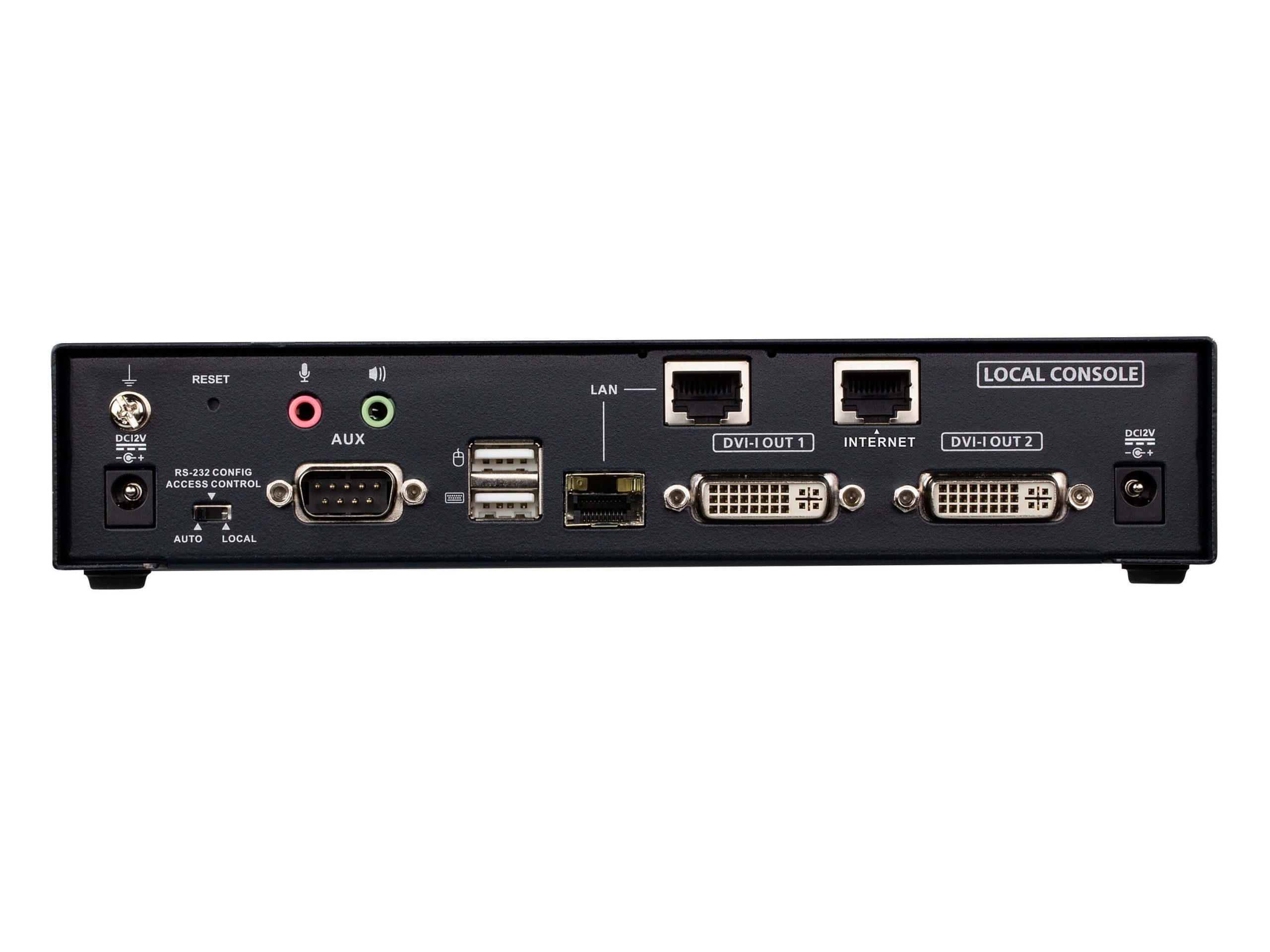 Aten KE6940AIT DVI-I Dual Display KVM over IP Transmitter with Internet Access - Image 3