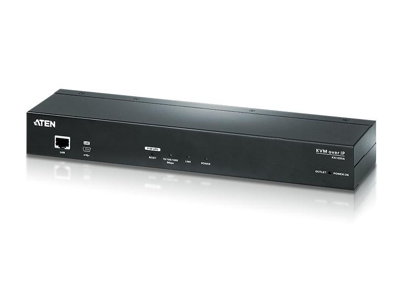 Aten KN1000A Single Port KVM over IP Switch with Single Port Power Switch