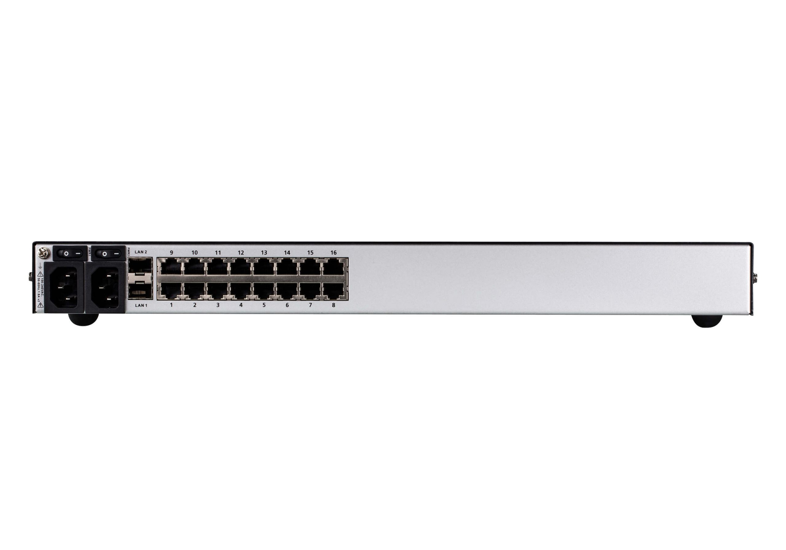 Aten KX9980R 16-Port Serial Console Server with Dual Power / SFP - Image 2