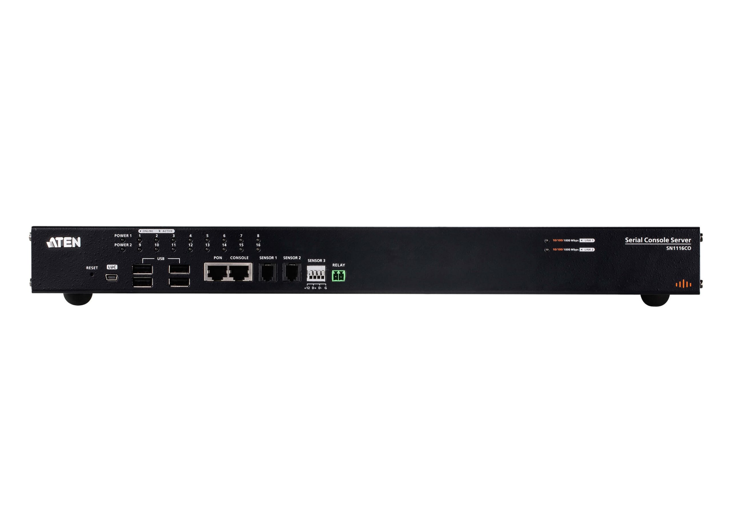 Aten KX9980R 16-Port Serial Console Server with Dual Power / SFP - Image 4