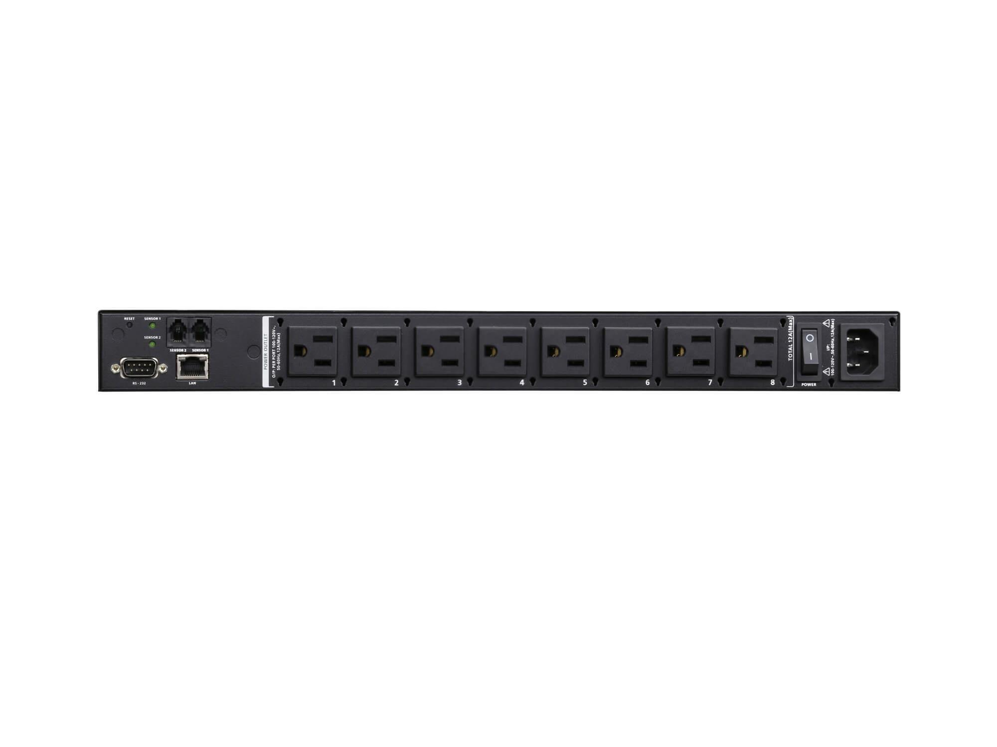 Aten PE6108AV 8-Outlet eco PDU - Image 4