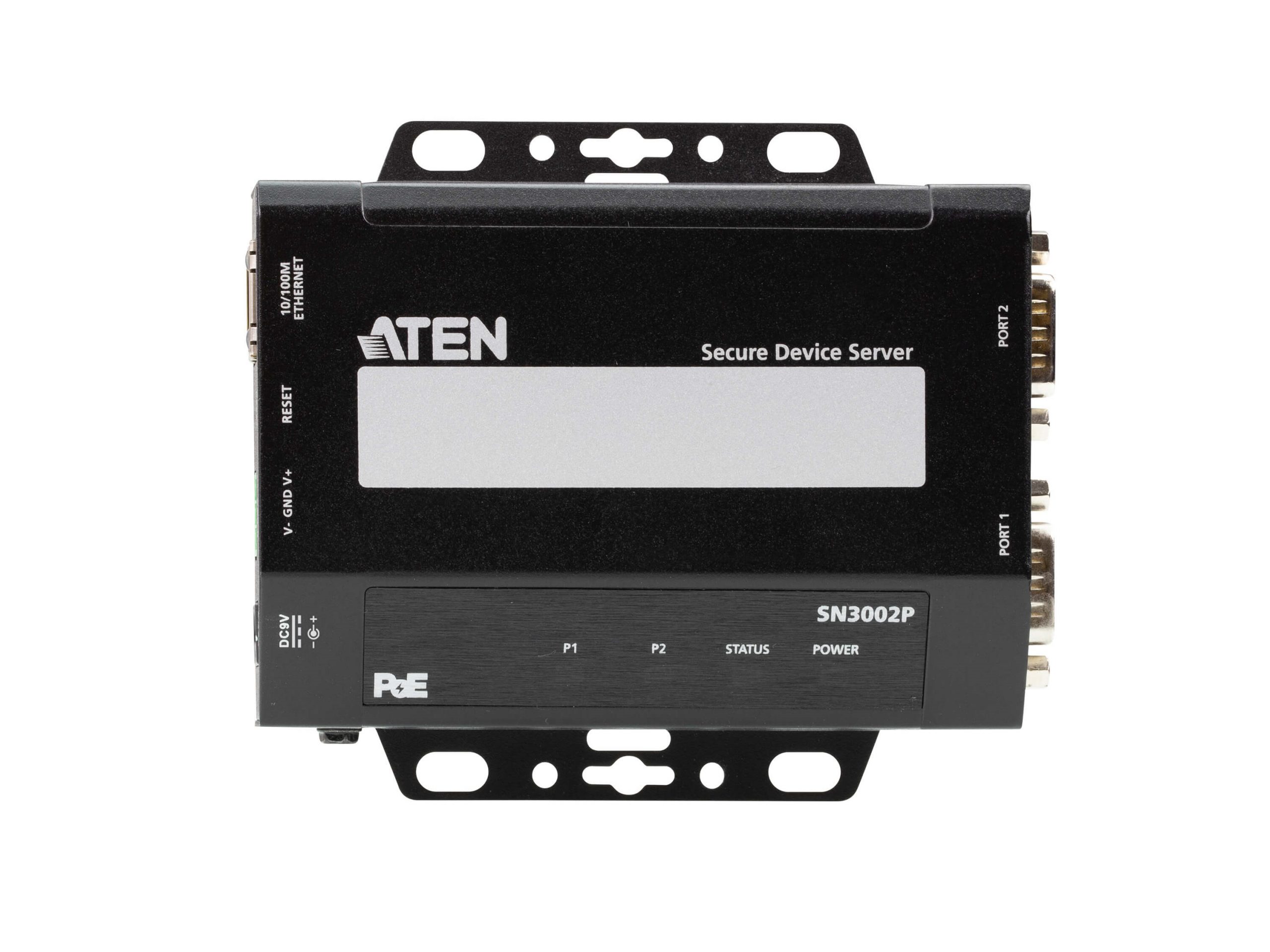 Aten SN3002P 2-Port RS-232 Secure Device Server with PoE - Image 3