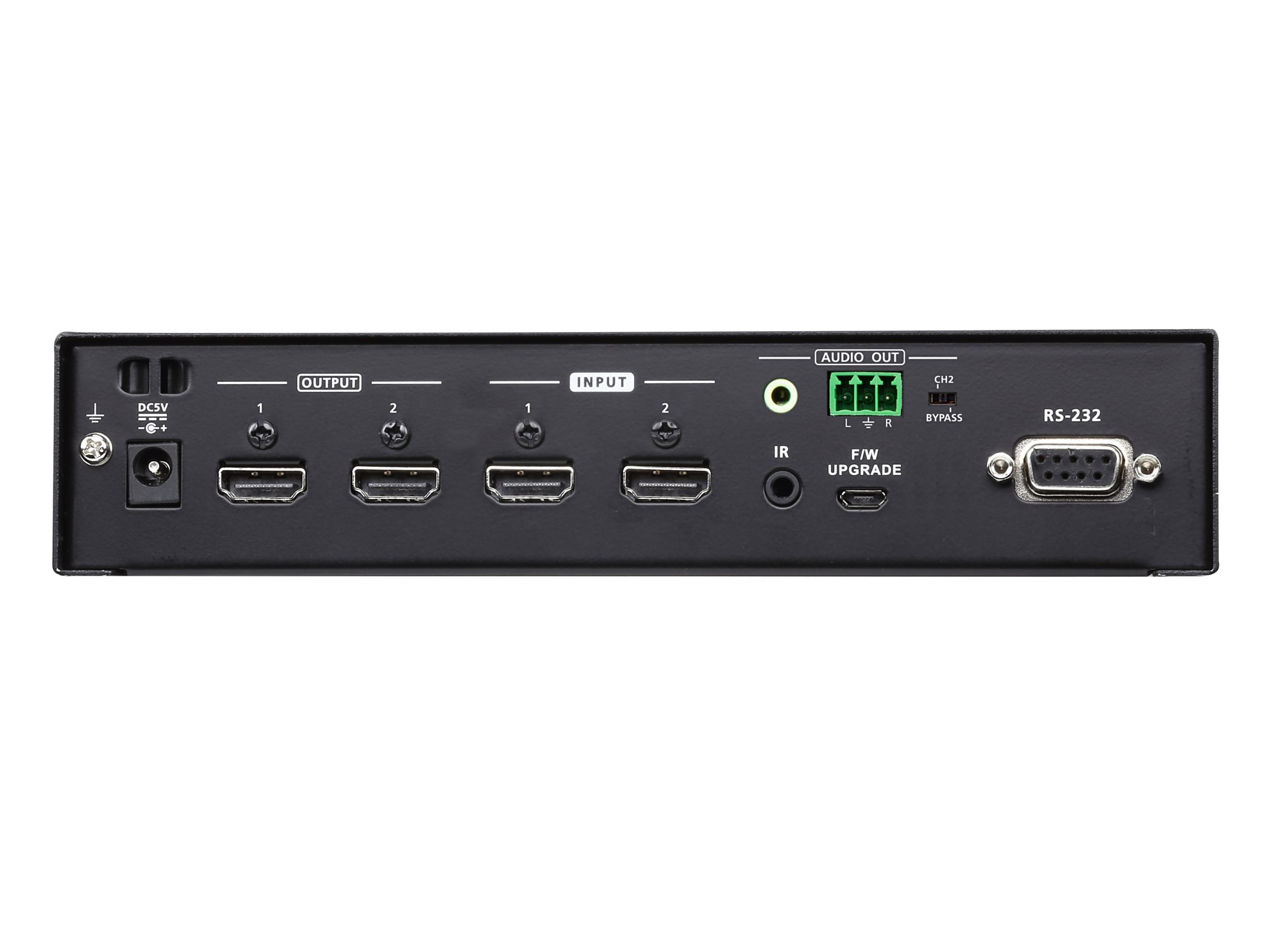 Aten VM0202HB 2x2 True 4K HDMI Matrix Switch with Audio De-Embedder - Image 3