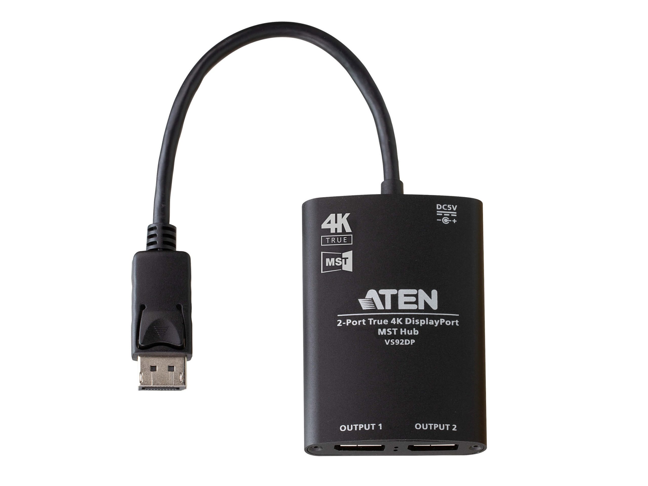 Aten VS92DP 2-Port True 4K DisplayPort MST Hub - Image 3