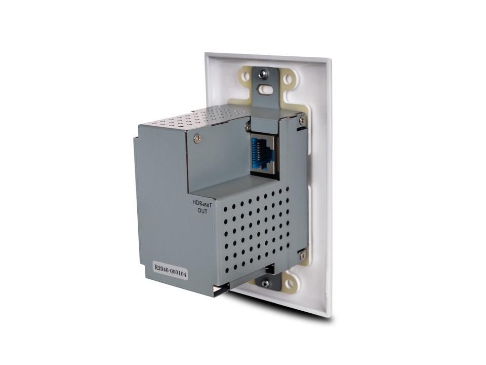Atlona AT-OME-EX-TX-WP 4k/60 HDMI/USB HDBaseT Wallplate Extender (Transmitter) with PoE up to 330 ft/100m - Image 3