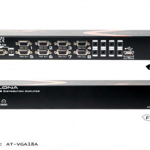 Atlona AT-VGA18A 1x8 VGA Distribution Amplifier with Audio and Constant Power ON