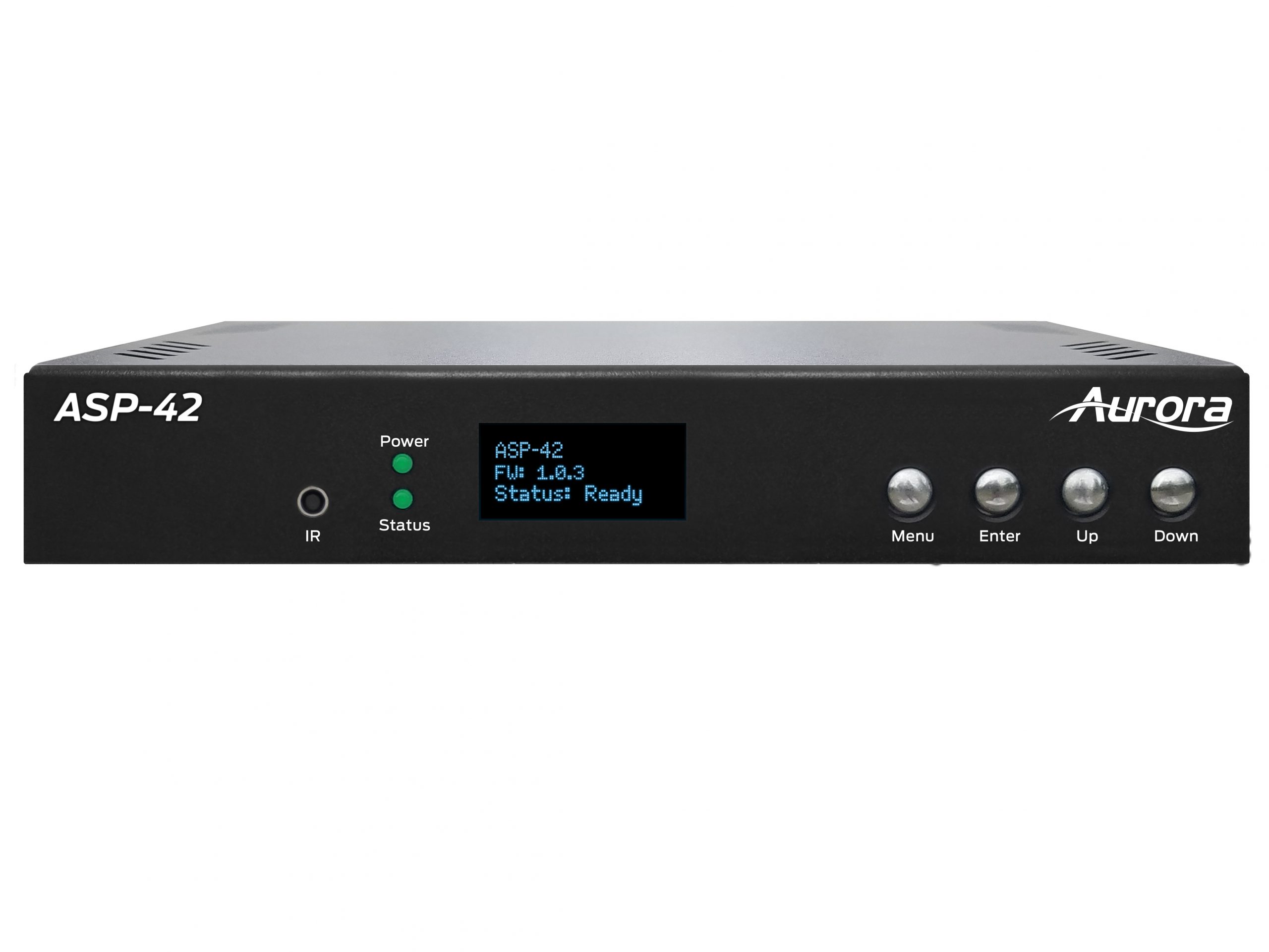 Aurora Multimedia ASP-42 4K60 4x4x4 4x2 HDMI Matrix with USB 3.1 Capture/RS-232/IR and CEC Control and Dante Audio Option