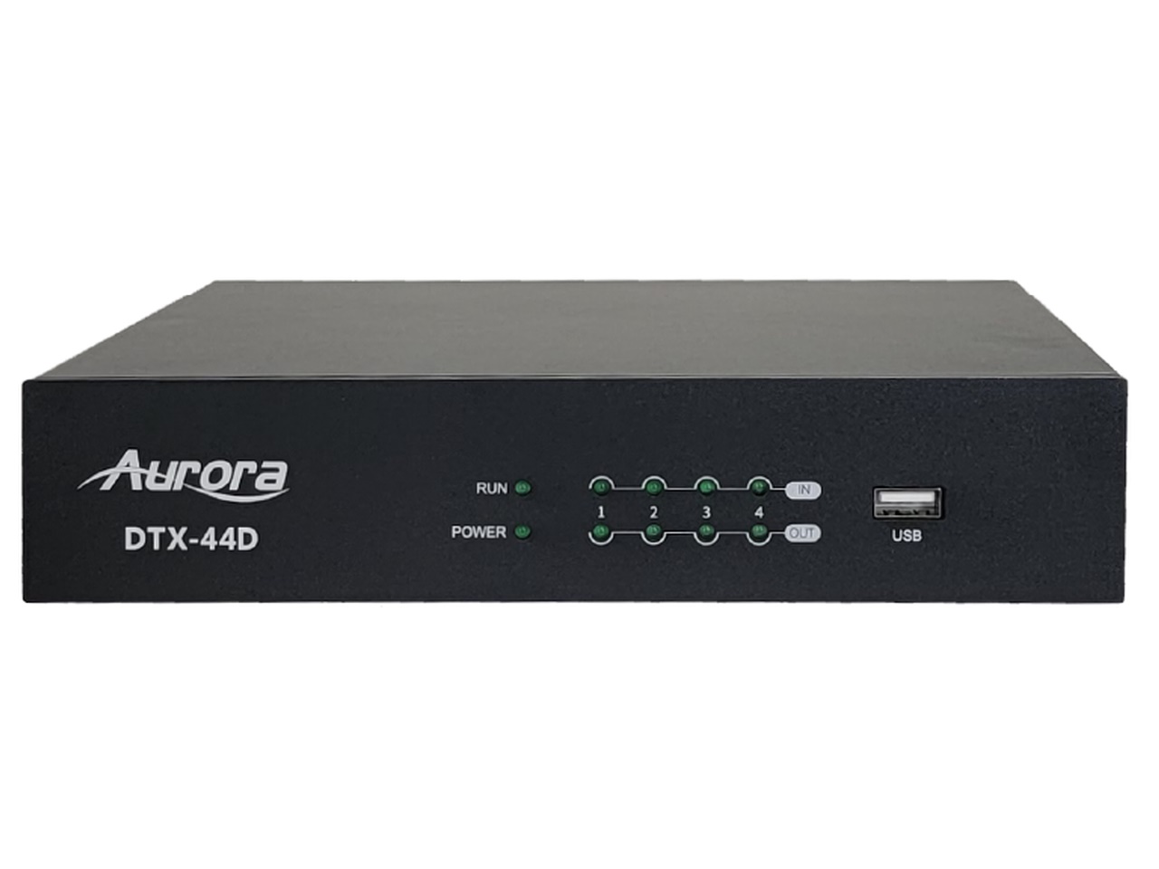 Aurora Multimedia DTX-44D 4x4 Dante audio DSP with 4x4 analog I/O