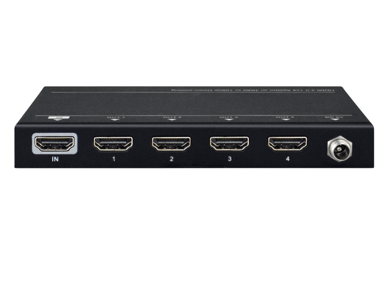 Aurora Multimedia DXE-142A-DS 1x4 HDMI 2.0A 4K Splitter with Auto EDID Management - Image 2