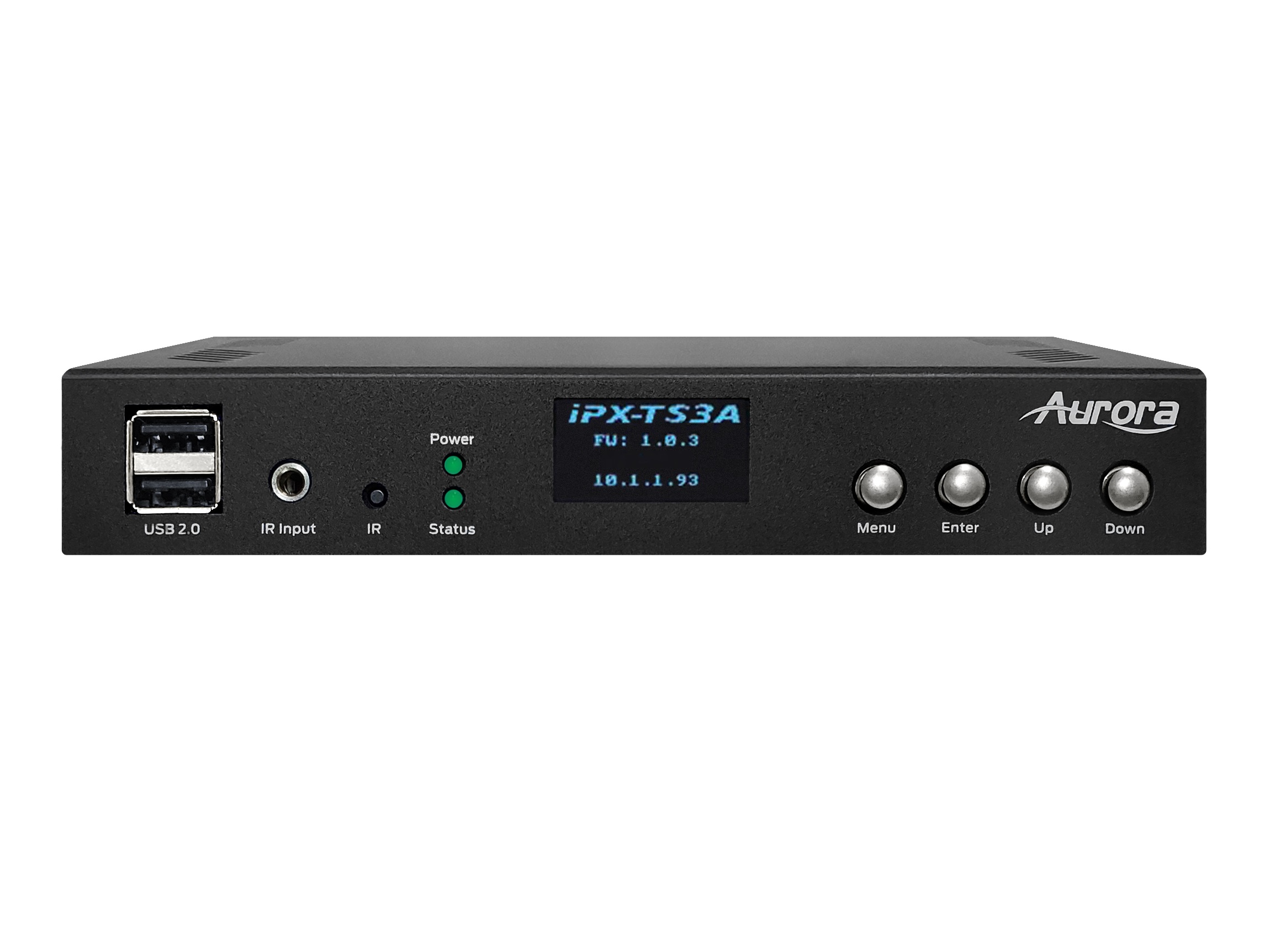 Aurora Multimedia IPX-TS3A-CF-Pro 4K 10Gbps SDVoE AV-over-IP Simultaneous Encode/Decode Transceiver Box with 2 HDMI In/1 HDMI Out