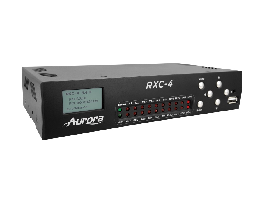 Aurora Multimedia RXC-4-G2 ReAX Control Processor with Maximum Serial/Relay/I/O/IR and Ethernet Control Ports - Image 2