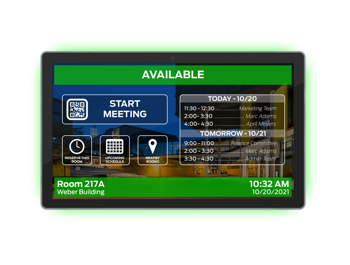 Aurora Multimedia RXT-8WM-G3-B 8" in-wall ReAX touch panel control system with serial, relay, I/O, IR, and Ethernet control ports - Image 2
