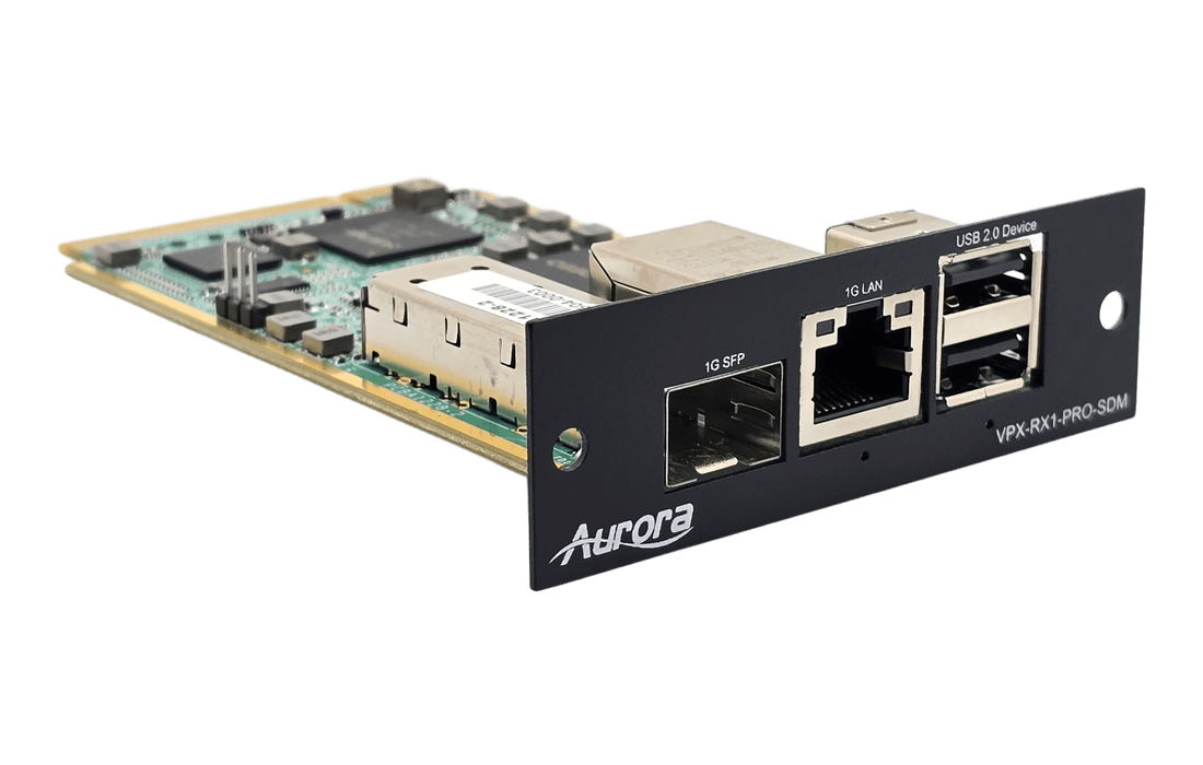 Aurora Multimedia VPX-RX1-SDM 1G 4K60 AV over IP Smart Display Module (SDM Card)