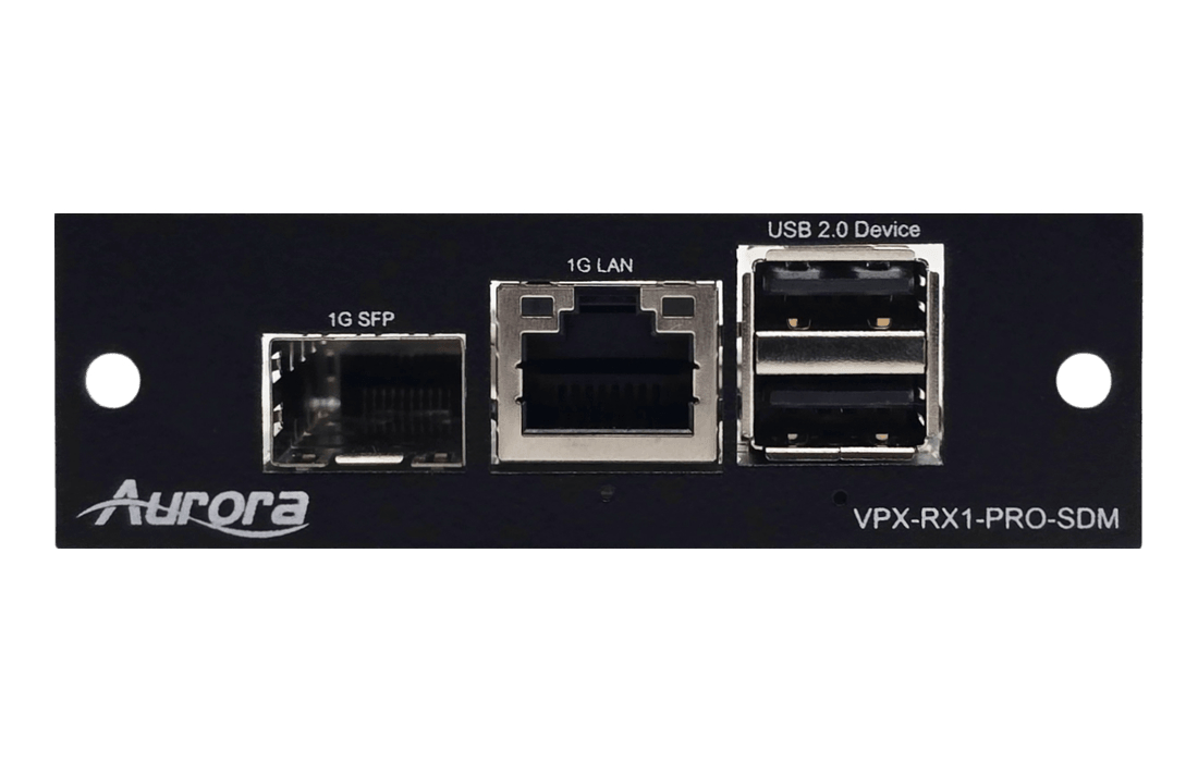 Aurora Multimedia VPX-RX1-SDM 1G 4K60 AV over IP Smart Display Module (SDM Card) - Image 3