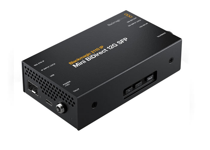 Blackmagic Design BMD-CONVNVIPF/IP/12GSFP 2110 IP Mini BiDirect 12G SFP Converter