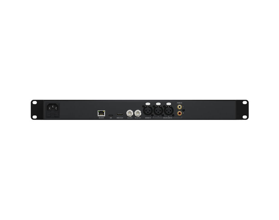 Blackmagic Design BMD-HDL-AUDMON1RU12GG3 Audio Monitor 12G G3 (1 RU) - Image 2