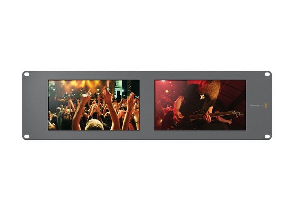 Blackmagic Design BMD-HDL-SMTVDUO2 SmartView Duo 2 Rackmountable Dual 8 inch LCD Monitors