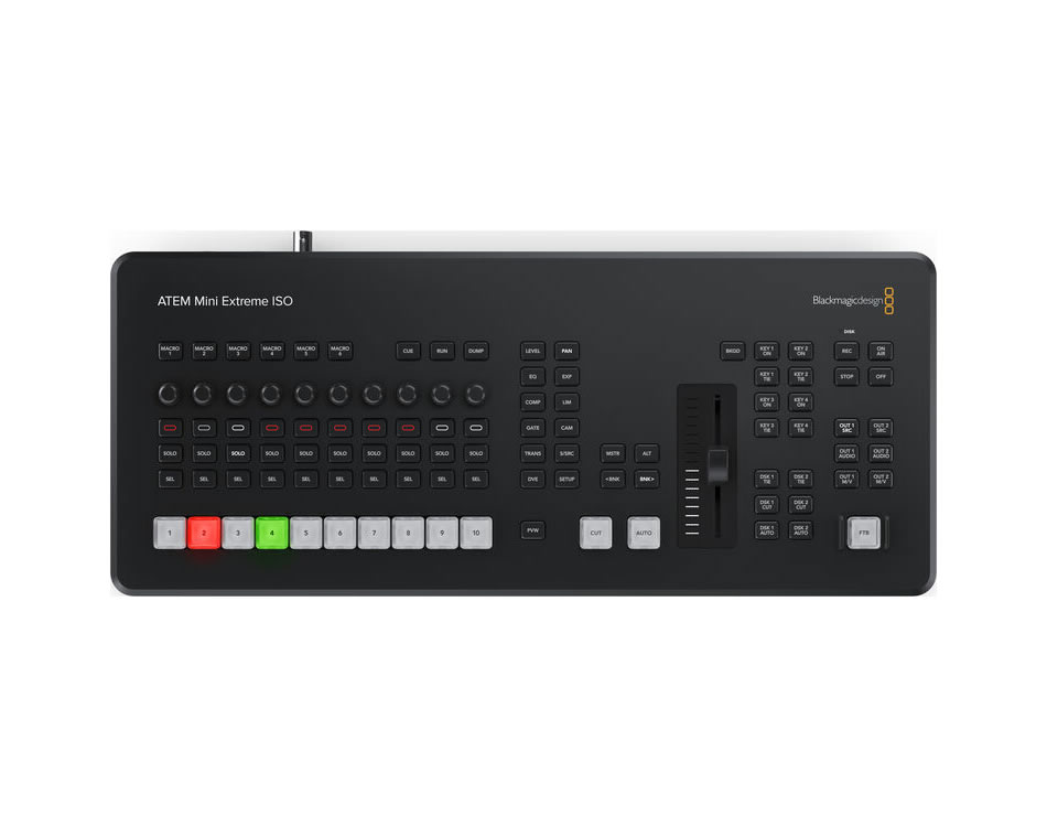 Blackmagic Design BMD-SWATEMMINICEXTISOG2 ATEM Mini Extreme ISO G2 Switcher - Image 2