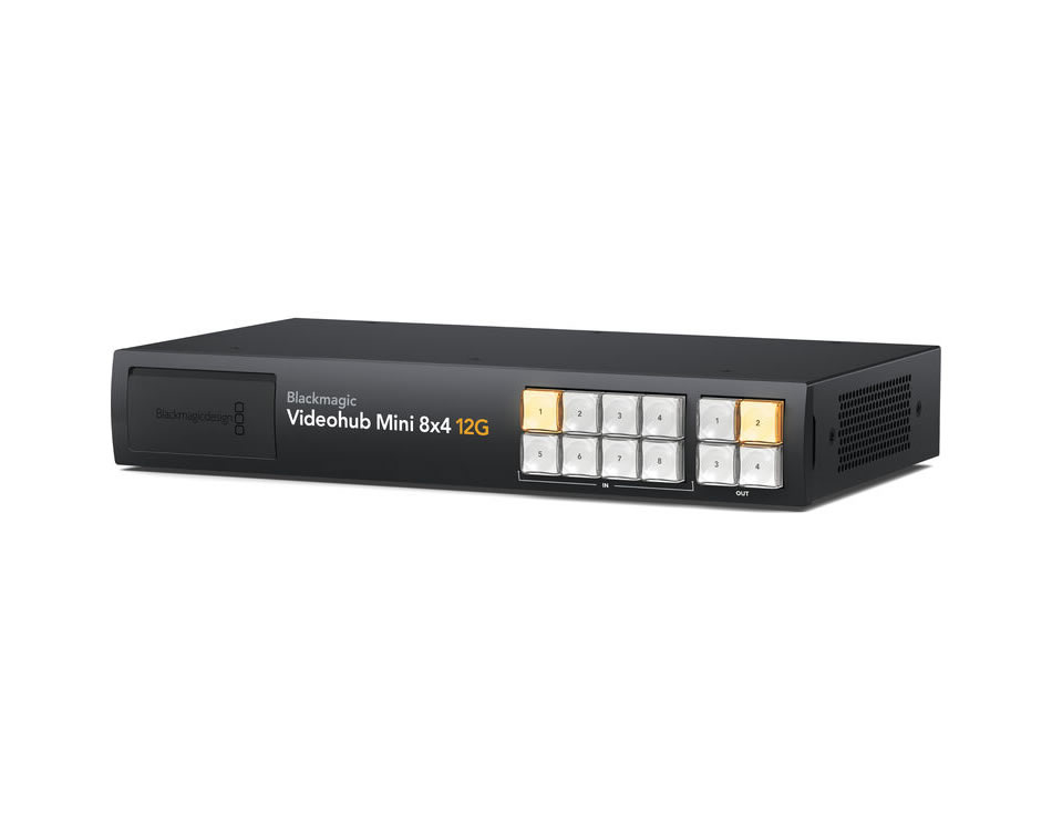 Blackmagic Design BMD-VHUBSMTK12G0804 Videohub Mini 8x4 12G Router