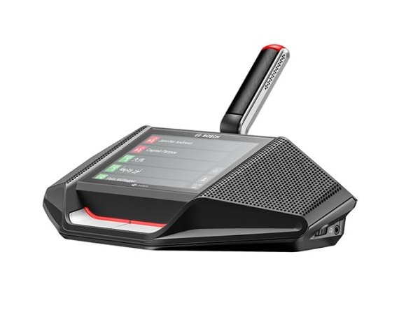 Bosch DCNM-DE DICENTIS Discussion Device with 4.3 inch Touch Screen (Sold Without Microphone)